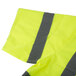 A Cordova lime mesh safety vest with reflective stripes on a white background.