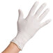 Noble Products Medium Powdered Disposable Latex Gloves for Foodservice Main Thumbnail 1