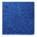 A close-up of a cobalt blue FloorEXP carpet runner.