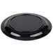 Cambro 9CWNR110 Camwear 9" Black Polycarbonate Narrow Rim Plate - 48/Case Main Thumbnail 4