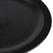 Cambro 9CWNR110 Camwear 9" Black Polycarbonate Narrow Rim Plate - 48/Case Main Thumbnail 5