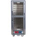 Metro C539-CDC-U-BU C5 3 Series Heated Holding and Proofing Cabinet with Clear Dutch Doors - Blue Main Thumbnail 3