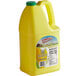 A yellow jug of 1 gallon corn oil.