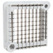 A white square metal blade with grid for Vollrath French fry cutter.