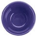 A purple bowl with a white background.