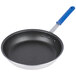 A Vollrath Wear-Ever aluminum frying pan with a blue handle.