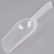 Fineline 3314-CL Disposable 6 oz. Clear Utility and Ice Scoop Main Thumbnail 2