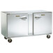 Traulsen ULT48-LR-SB 48" Undercounter Freezer with Left and Right Hinged Doors and Stainless Steel Back Main Thumbnail 2