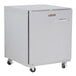 Traulsen UHT27-L-SB 27" Undercounter Refrigerator with Left Hinged Door and Stainless Steel Back Main Thumbnail 2