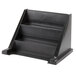 Cambro 9RS9110 Black Versa Self Serve Condiment Bin Stand Set with 3-Tier Stand and 12" Condiment Bins Main Thumbnail 3