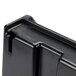 Cambro 9RS9110 Black Versa Self Serve Condiment Bin Stand Set with 3-Tier Stand and 12" Condiment Bins Main Thumbnail 8