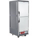 Metro C539-HDS-L-GY C5 3 Series Heated Holding Cabinet with Solid Dutch Doors - Gray Main Thumbnail 1