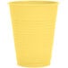 Creative Converting 28102081 16 oz. Mimosa Yellow Plastic Cup - 240/Case Main Thumbnail 2