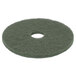 Scrubble by ACS 55-17 Type 55 17" Green Scrubbing Floor Pad - 5/Case Main Thumbnail 2