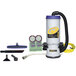 ProTeam 107109 10 Qt. Super CoachVac HEPA Backpack Vacuum Cleaner with 107098 Xover Floor Tool Kit B - 120V Main Thumbnail 2