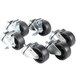 Traulsen CK23 4" Swivel Casters for 60" and 72" U-Series Refrigerators and Freezers - 6/Set Main Thumbnail 1