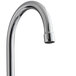 A chrome Waterloo hands-free electronic faucet with a curved gooseneck spout.