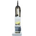 A ProTeam ProForce 1200XP upright vacuum cleaner with a yellow and grey design.