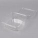 Genpak 48 oz. Clear Hinged Deli Container - 200/Case Main Thumbnail 3