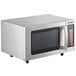 Solwave Stainless Steel Commercial Microwave with Push Button Controls - 120V, 1000W Main Thumbnail 3
