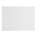 A white board with a white border.