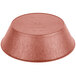 HS Inc. HS1012L 9" x 2 3/4" Paprika Polyethylene Large Round Basket - 24/Case Main Thumbnail 5