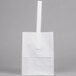 1/4 Peck "Freshman" White Kraft Paper Produce Customizable Market Stand Bag with Handle - 500/Case Main Thumbnail 3