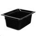 Vollrath 8026420 Super Pan® 1/2 Size Black Polycarbonate Food Pan - 6" Deep Main Thumbnail 3
