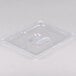 Vollrath 31200 Super Pan® 1/2 Size Clear Polycarbonate Solid Cover Main Thumbnail 3