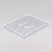 Vollrath 31200 Super Pan® 1/2 Size Clear Polycarbonate Solid Cover Main Thumbnail 4