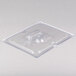 Vollrath 32200 Super Pan® 1/2 Size Clear Polycarbonate Slotted Cover Main Thumbnail 4