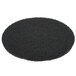 A package of 5 black Scrubble by ACS 19 inch stripping pads.