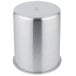 A Vollrath stainless steel canister with a lid.