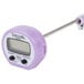 A purple and white Taylor digital pocket probe thermometer.