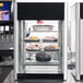 Hatco FDWD-1X Flav-R-Fresh Humidified Impulse Hot Food Display Cabinet With 4 Shelf Stationary Rack Main Thumbnail 1