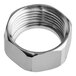 A stainless steel hexagonal nut for Estella hot water dispensers.