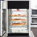Hatco FDWD-1 Flav-R-Fresh Humidified Impulse Pizza / Hot Food Display Cabinet With 4 Tier Circle Rack Main Thumbnail 1