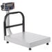 A Tor Rey EQB-I 200 lb. digital receiving scale with a tower display.
