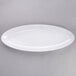 A white oval Siciliano platter.
