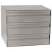 Advance Tabco TA-38 20" x 20" x 5" Stainless Steel 3-Tier Drawers Main Thumbnail 1