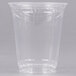 Fabri-Kal GC7 Greenware 7 oz. Compostable Clear Plastic Cold Cup - 50/Pack Main Thumbnail 2