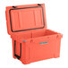 A CaterGator Coral outdoor cooler with the lid open.