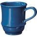 A Texas Blue SAN plastic mug with a handle.