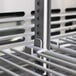 A close up of a Turbo Air metal rack.