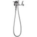 T&S B-0168 Wall Mount Spray Unit Assembly with 8" Adjustable Centers, 68" Stainless Steel Flex Hose, and Vacuum Breaker Main Thumbnail 1