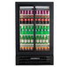 Beverage-Air LV17HC-1-B 36" Black Lumavue Refrigerated Sliding Glass Door Merchandiser Main Thumbnail 6