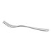 An Acopa Edgeworth stainless steel oyster fork with a silver handle.
