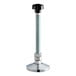 An adjustable metal foot with a threaded rod, nuts, and a round base, designed for Estella SM Series equipment.