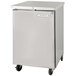 Beverage-Air BB24F-1-S 24" Stainless Steel Food Rated Solid Door Back Bar Cooler Main Thumbnail 1