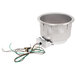 APW Wyott SM-50-11D 11 Qt. Round Drop In Soup Well with Drain - 120V Main Thumbnail 3